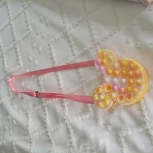 Mickey mouse pop it purse